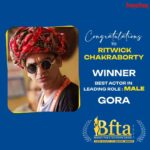 Ditipriya Roy Instagram - আজ awards-এর বৃষ্টি #hoyejak! Congratulations to @roy_ditipriya for winning the Best Leading Actor Award: Female for #Dakghor. Congratulations to @ritwickchak_ for winning the Best Leading Actor Award: Male for #Gora. Congratulations to @anirbanbhattacharyaofficial for winning the Best Director Award for #Mandaar. #BengaliFilmAndTelevisionAward #BFTA #hoichoi
