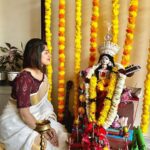 Ditipriya Roy Instagram - || শুভ বসন্তপঞ্চমী || 🙏🏻♥️ . . . . . . . . 📷 @dwijitalize ♥️ . . . #basantpanchami #saraswati #lookbook #bengali #ethnic #saree #sareelove #shorthair #goals #love #peace #mood #fashion #style #wednesday #wednesdaywisdom #instadaily #instalike #instamood #instafashion #instamood #instalove