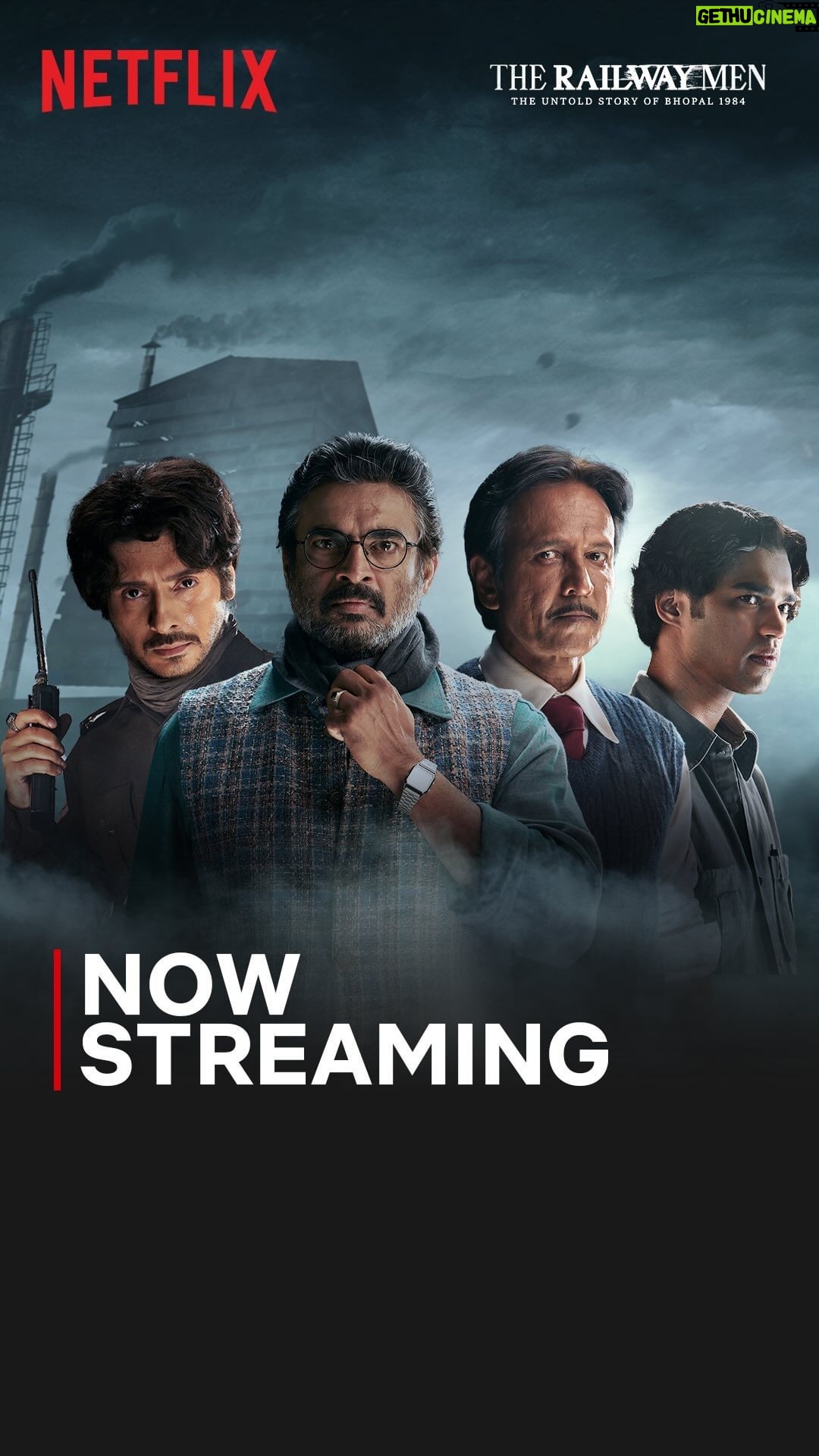 Divyenndu Instagram - Himmat ki gaadi, Kabhi nahi rukti! #TheRailwayMen a four episode series, is streaming now, only on Netflix! #TheRailwayMenOnNetflix @actormaddy @kaykaymenon02 @divyenndu @babil.i.k @hindujasunny @iamjuhichawla @dibyenduofficial @mandirabedi @raghubir_y @shivrawail @aayush.03 @yogendramogre @yrf #YRFEntertainment