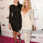 Donna D'Errico Instagram - Great night at the annual @babes_for_boobs event last night. They auctioned off eligible bachelors onstage with all proceeds going to breast cancer research. Great cause and a super fun evening hosted by the ever handsome @joshmurray11 . I loved my beautiful dress by the amazing @ximenavalero. Beautiful hair by @magicofbeauty Vegan bag by @mooncanyon.co & @traceybregman1 ❤️ El Rey