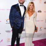 Donna D'Errico Instagram - Great night at the annual @babes_for_boobs event last night. They auctioned off eligible bachelors onstage with all proceeds going to breast cancer research. Great cause and a super fun evening hosted by the ever handsome @joshmurray11 . I loved my beautiful dress by the amazing @ximenavalero. Beautiful hair by @magicofbeauty Vegan bag by @mooncanyon.co & @traceybregman1 ❤️ El Rey
