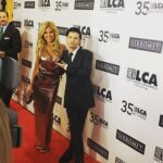 Donna D'Errico Instagram - Saturday night was such an amazing night filled with so many compassionate people and friends. It’s easily my most favorite event every year and I always look forward to it. This year my lifelong efforts in the area of animal welfare and activism were recognized (presented by lifelong friend and ardent animal activist chrisameruoso) but what I do pales in comparison to what @lc4a and Chris DeRose do and have done. Chris is my hero and I admire that man so much. That’s him in the second photo and also the one I’m hugging in one of the pics in this string. What an incredible individual and the world needs more like him. I had the best night. Just wanted to share a few more pictures from it 🙌 Congratulations to fellow honorees @kim.basinger & @gloriadeebutler ! Your speeches were inspiring! Dress by the amazing @ximenavalero Vegan bag by @traceybregman1 & @mooncanyon.co Hair/makeup by @jaymekav Some of the many notable compassionate people attending were: @moby @kim.basinger @priscillapresley @nickywhelan @coreyfeldman @gloriadeebutler @frank.stallone @bayberk @markthompsontv @menasuvari @dr.evanantin @traceybregman1 @rainee_m @chrissymetz The Beverly Hilton