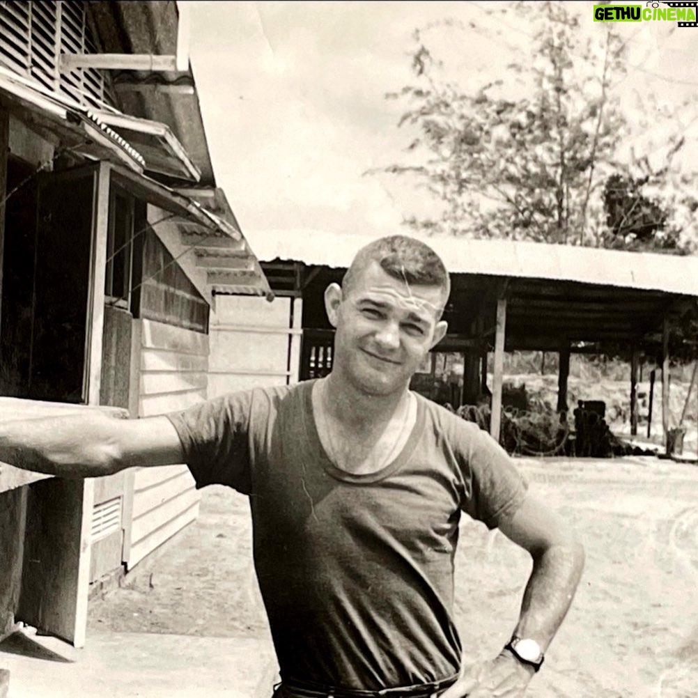 Donna D'Errico Instagram - Take a good look at this man. He saved and protected the lives of hundreds of army soldiers during the Vietnam war and returned them all home safely to their families. A land mine went off beside him, ripping a chunk out of his leg and permanently damaged the hearing in his right ear. They gave him the Purple Heart and that ended his second Tour of Duty leading troops in Vietnam. He was there, on foot, for two years. After risking his life to serve his country, he returned home wounded and traumatized. But rather than being welcomed home and treated as heroes with honor and euphoric celebrations around the country, he and the rest of the US troops were met with scorn and condemnation, literally spat on, and felt abandoned by their own government. This man saved the lives of countless American soldiers. He even saved the lives of some North Vietnamese soldiers who he caught the South Vietnamese Army trying to torture, and took the time to explain to them why it’s not okay to torture anyone, even in war. He also forbade them from killing them. This man is a war hero. He deserved to be welcomed home. This man is my dad. Happy Veterans Day, Dad. You’re my hero. Welcome home. #vietnamwarveteran #veteransday #vietnamwarvet #vietnamwarphotos Columbus, Georgia