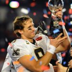 Drew Brees Instagram - One of the many Hall of Fames for the 🐐. @lasportshall announces Drew Brees for their 2024 induction class.