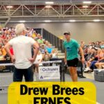 Drew Brees Instagram - It was the stare down that got me. 💀 follow @thekitchen.pickleball for more! . . . . #pickleball #pickleballhighlights #pickleballtournament #pickleballaddiction #pickleballislife