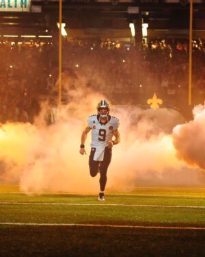 Drew Brees Instagram - One of the many Hall of Fames for the 🐐. @lasportshall announces Drew Brees for their 2024 induction class.