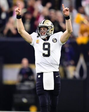 Drew Brees Instagram - One of the many Hall of Fames for the 🐐. @lasportshall announces Drew Brees for their 2024 induction class.