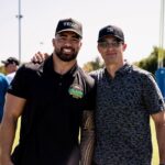 Drew Brees Instagram – A couple former Saints-Chargers: 

@DrewBrees 🤝 @mantiteo Jack Hammett Sports Complex