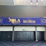Drew Brees Instagram - Getting set up and ready for our first annual #nolapicklefest Pickleball Tournament sponsored by @b1_bank benefitting the Brees Dream Foundation Behind the Scenes! Games start today!!!! @breesdreamfoundation