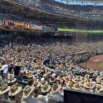 Drew Brees Instagram - Free Hat Day at Petco Park @padres 13 runs scored total in the 3/4 inning by both teams!