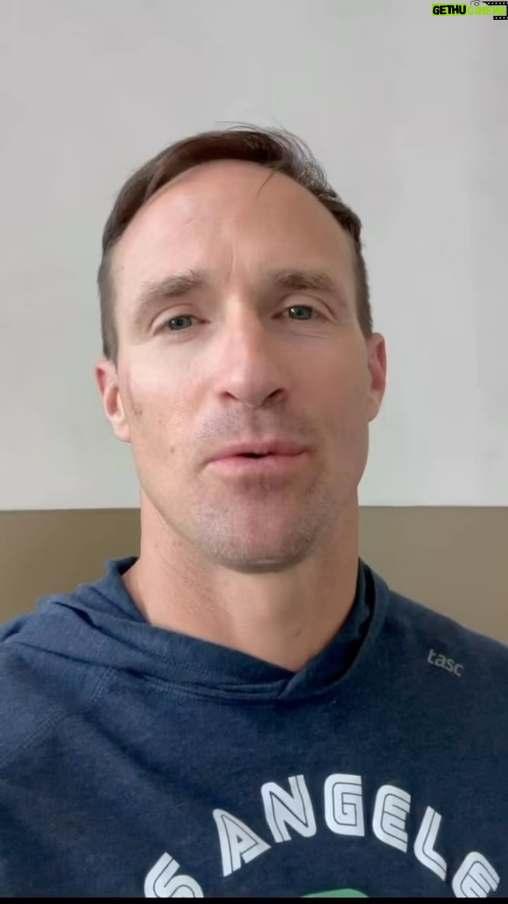 Drew Brees Instagram - You could win a trip to NOLA to watch the Saints/Chiefs preseason game Aug 13 with me in our suite! Support the Brees Dream Foundation and enter now at alltroo.com/brees