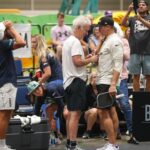 Drew Brees Instagram - What an honor today to play vs John McEnroe in the 1st annual Nola Pickleball Festival right here in New Orleans at the convention center. So many people on hand to watch and enjoy the festivities! This will be a Signature event for the @breesdreamfoundation here for years to come. The amateur Pickleball tournament is still going with Champions being crowned today and tomorrow. #thenola @nolapicklefest