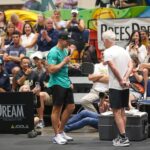 Drew Brees Instagram - What an honor today to play vs John McEnroe in the 1st annual Nola Pickleball Festival right here in New Orleans at the convention center. So many people on hand to watch and enjoy the festivities! This will be a Signature event for the @breesdreamfoundation here for years to come. The amateur Pickleball tournament is still going with Champions being crowned today and tomorrow. #thenola @nolapicklefest