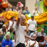 Drew Brees Instagram - What an honor today to play vs John McEnroe in the 1st annual Nola Pickleball Festival right here in New Orleans at the convention center. So many people on hand to watch and enjoy the festivities! This will be a Signature event for the @breesdreamfoundation here for years to come. The amateur Pickleball tournament is still going with Champions being crowned today and tomorrow. #thenola @nolapicklefest