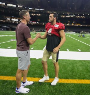 Drew Brees Instagram - Carr 🤝 Brees