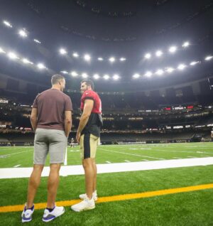 Drew Brees Instagram - Carr 🤝 Brees