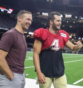 Drew Brees Instagram - Carr 🤝 Brees