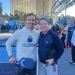 Drew Brees Instagram - Great time in Vegas yesterday @thepicklr event! Billy Bush and I got competitive on the pickleball court! He’s my PB partner if anybody wants to take us on. Thanks to @owlpickleball for getting the W! Best paddle on the market…outstanding feel and performance and ultra quiet. @maddropspc @billybush