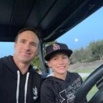 Drew Brees Instagram - Twilight round with my boy Callen!!