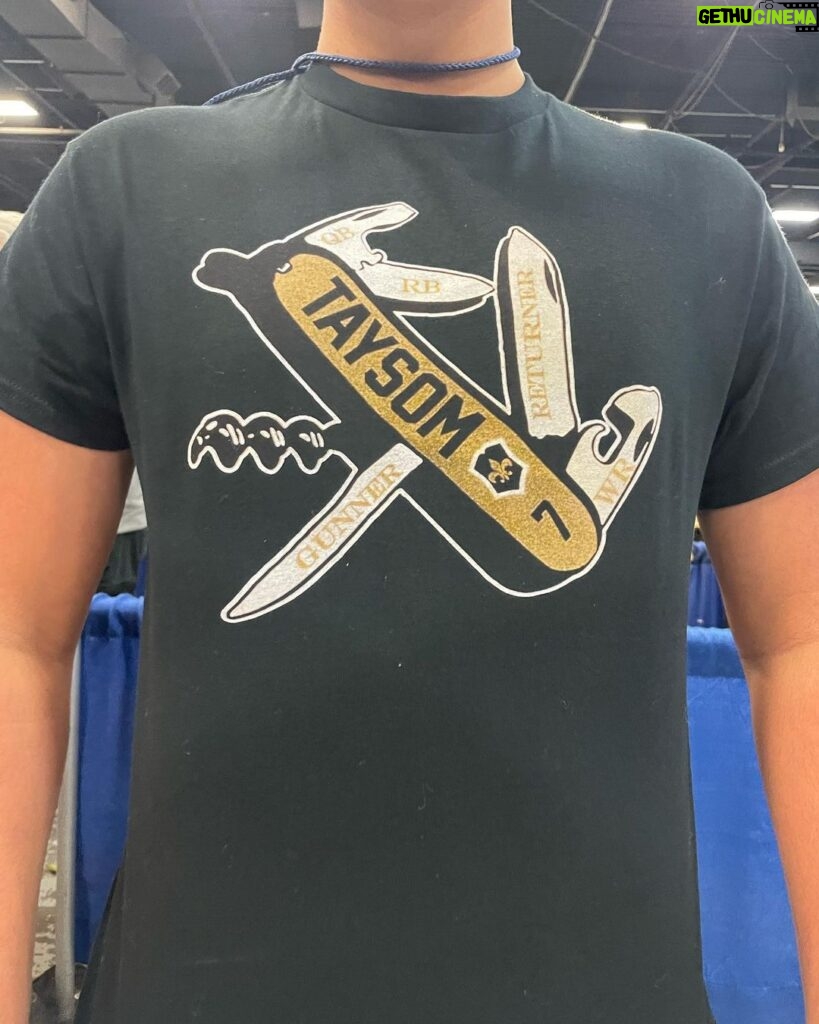 Drew Brees Instagram - One of the best shirts I saw today! @ts_hill