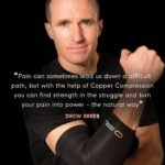 Drew Brees Instagram - Take recovery back into your hands with @CopperCompression #StrengthToHeal