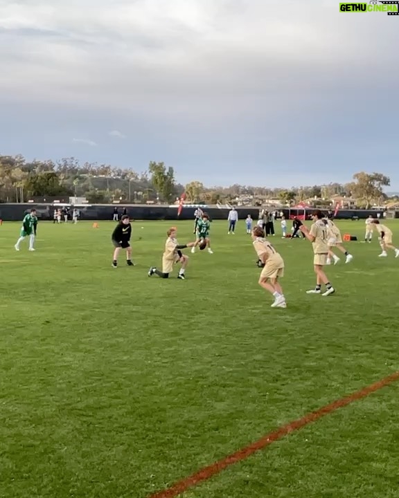 Drew Brees Instagram - We had some fun last night with Baylen’s 8th grade Tigers 7v7 team! @playfna