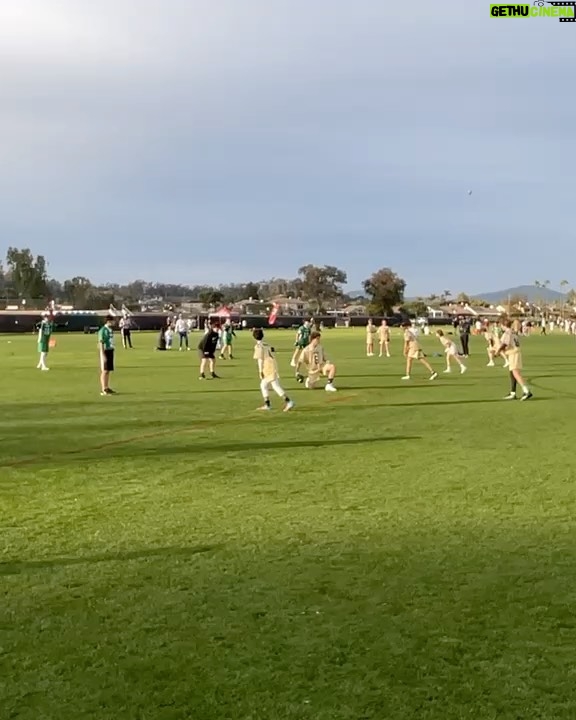 Drew Brees Instagram - We had some fun last night with Baylen’s 8th grade Tigers 7v7 team! @playfna