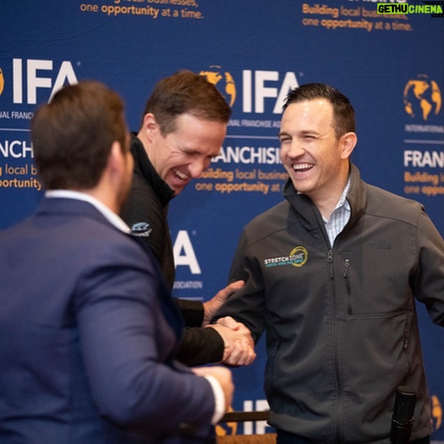 Drew Brees Instagram - @drewbrees, NFL icon and multi-unit franchisee, along with our President and CEO @tonyzaccario, were recently interviewed on the Modrn Business Podcast hosted by @ryanthomashicks — a podcast dedicated to exploring lessons from leaders in franchising and franchise tech. Tune in to hear them discuss how franchises like Stretch Zone offer sustainable business options and opportunities to: ✅ Be a business owner ✅ Build a brand ✅ Gain financial freedom ✅ Connect with community Be sure to listen all the way to the end for a shout-out to @garyvee. Drew would still love to get dinner and talk football, NFTs, and wine. Tap the bio link at @stretchzone to listen to the episode released today!