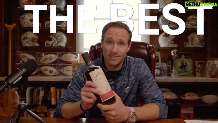 Drew Brees Instagram - Some like Egg Nog over the holidays, I’m all about espresso martinis and coffee liqueur on the rocks with @statelinedistillery Coffee Liqueur. Awarded the rare double gold at the 2023 World Spirits Competition in San Francisco making it the best in the World! Great stocking stuffer and would be a huge hit at any holiday celebration! Link in bio to ship directly to you! Merry Christmas 🎁and follow @statelinespirits for more of the BEST!