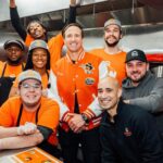 Drew Brees Instagram - Grand Opening today in Metairie for @smalls_sliders was a Huge Success!!! Cars keep sliding thru. We are on track to break the single day record! Love bringing another great business to NOLA!!!!