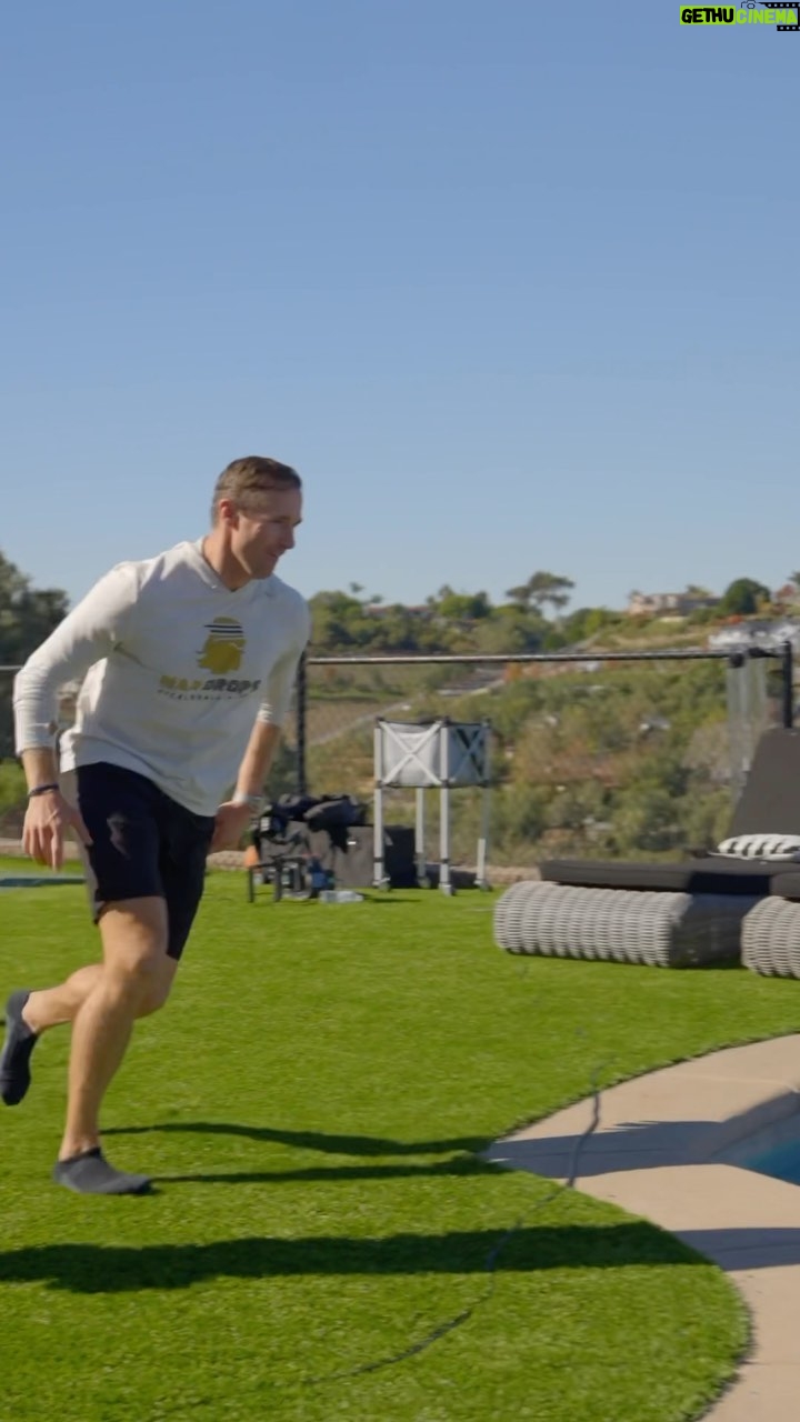 Drew Brees Instagram - Good time yesterday w @mattmanasse on Shootin’ the Brees! Played pickleball right handed, left handed, pickleball tic tac toe and much more. The full episode coming soon! Here’s the teaser!