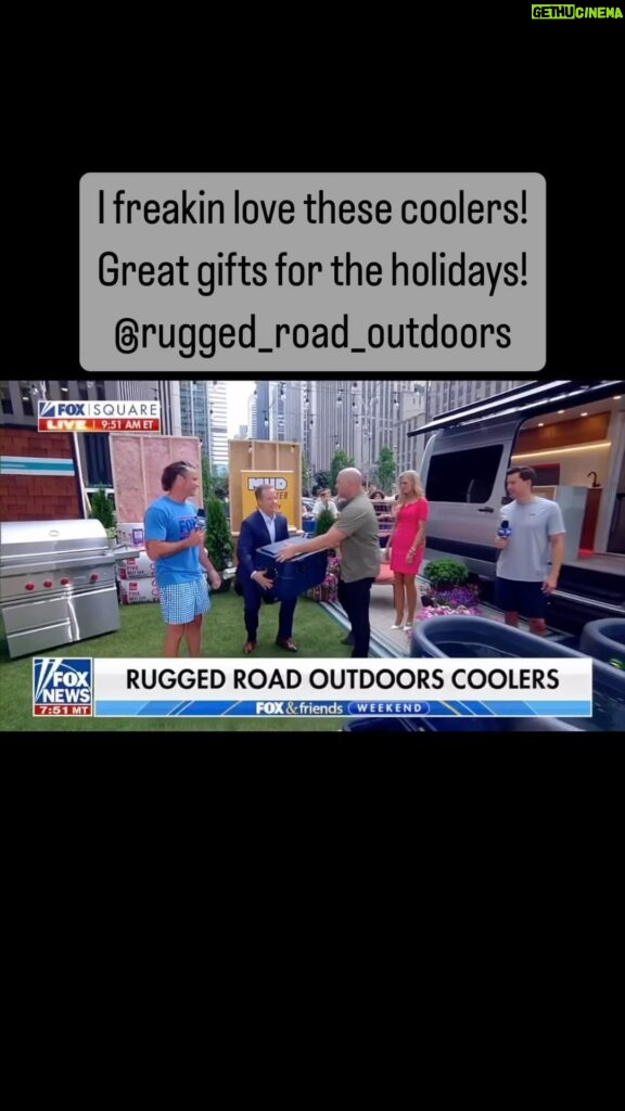 Drew Brees Instagram - I freakin love these coolers! Great gifts for the holidays! Best coolers on the market! @rugged_road_outdoors