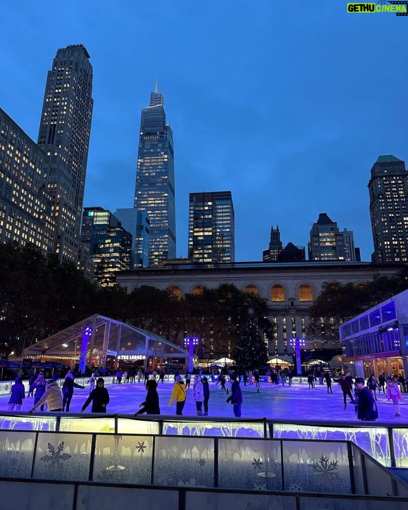 Drew Brees Instagram - Ice Skating in NYC!