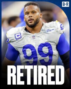 Drew Brees Instagram - Even the retired QBs just took a big sigh of relief! 😂😂 Congrats AD on an unbelievable career. One of the GOATs!🐐 @aarondonald99 @nfl @bleacherreport @barstoolsports