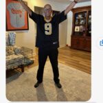 Drew Brees Instagram – Shout out to Pastor Eric Capaci from Gospel Light Baptist Church in Hot Springs, Arkansas! I love to see the gospel being preached in Saints jerseys!!! 🙏