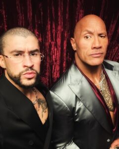 Dwayne Johnson Instagram - Dangerous duo 🔥 We had fun 😈 Happy Birthday, my brother 🖤👊🏾 #theBadOne 🐰 #theGreatOne 🥃 #Oscars2024 (if you know, you know… Rocky Maivia)