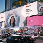 Dylan Conrique Instagram - I’M ON A NYC TIMES SQUARE BILLBOARD !!! wowww this doesn’t feel real. thank you so much @youtubemusic ♡ if u live in nyc pleasee send me photos of it !! New York City