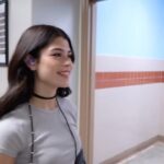 Dylan Conrique Instagram - During a busy day on set, music helps me get in the zone. #Sponsored I love that the Sony LinkBuds S x Olivia Rodrigo have premium noise canceling and natural ambient sound controls that switch mode based on my activity and location! @sonyelectronics #ListenLikeOlivia #ForTheMusic