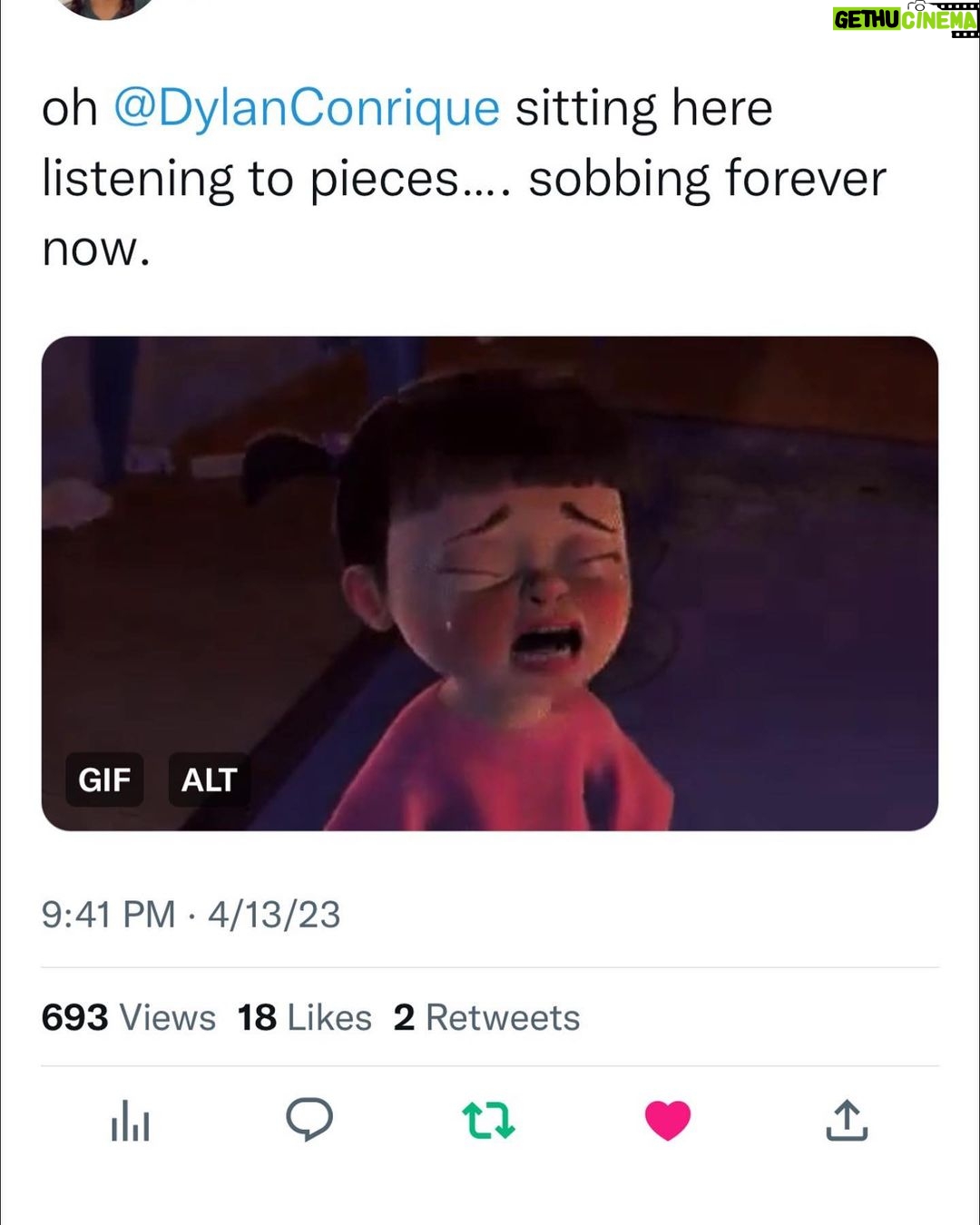 Dylan Conrique Instagram - i just wanna thank everyone for all the love on my new song pieces!! i am so thankful to have y’all! this new project is something that i’ve been trying to get to my whole life and this is just the first piece 🤍 keep streaming pieces!!! (also lovee these edits)
