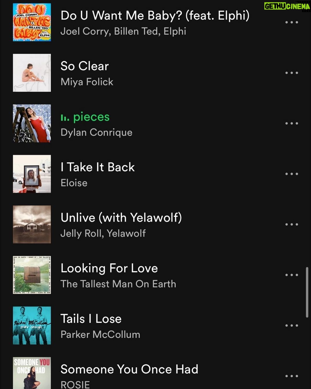 Dylan Conrique Instagram - i just wanna thank everyone for all the love on my new song pieces!! i am so thankful to have y’all! this new project is something that i’ve been trying to get to my whole life and this is just the first piece 🤍 keep streaming pieces!!! (also lovee these edits)