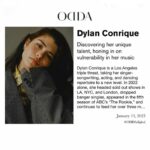 Dylan Conrique Instagram - new new with @oddamagazine 🖤 In conversation with @vincentperella  Photographer @kurt_lavastida  Fashion Editor @lennonngabriel  Makeup Artist @makeup_annak  Hairstylist @phoebes  Photographer Assistant @ahmad_k._smith  Fashion Assistant @aabbygordon you can read my interview on the ODDA app !!
