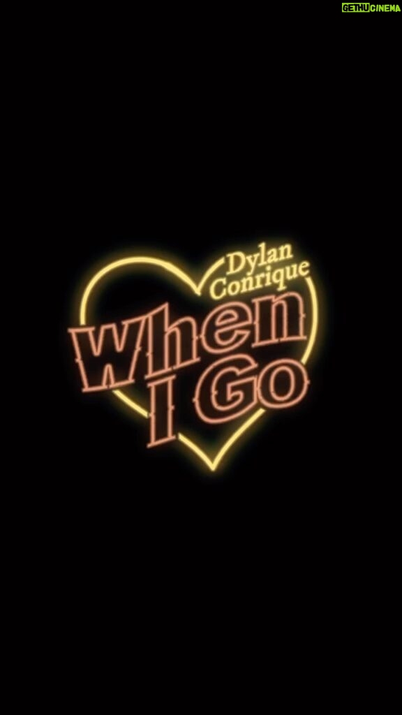 Dylan Conrique Instagram - when i go song + music video out thursday 9pm pt !! i can’t waittt for y’all to see the crazy video we made👀 set ur alarms <3 can u guess what happens in the video???