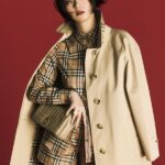Elaiza Ikeda Instagram - @ellejapan @burberry photographer MITSUO OKAMOTO