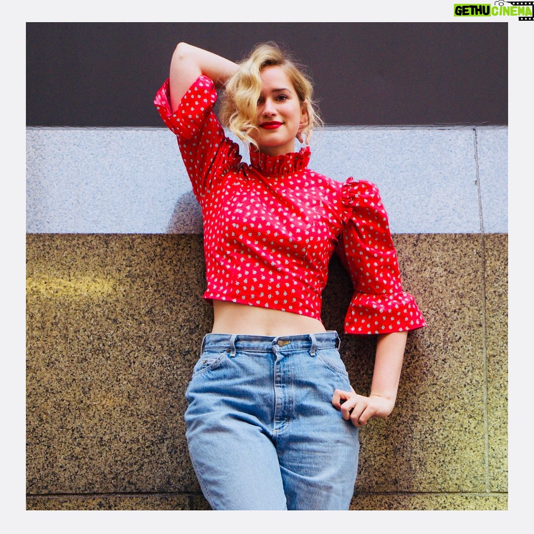 Elizabeth Lail Instagram - Sneak Peak 🌹 By @tina_turnbow For @theuntitledmagazine Hair @hersbychantell Wearing @batshevadress #youonlifetime