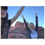 Elizabeth Lail Instagram - Follow @lucycobbbs for incredible photos of our adventure! LA -> Palm Springs -> Sedona -> Grand Canyon