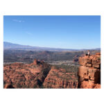 Elizabeth Lail Instagram - Climbed a mountain and I turned around Cathedral Rock