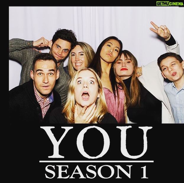 Elizabeth Lail Instagram - Overwhelmed with gratitude. #YOU #youlifetime #wrapped #BeckInRealLife