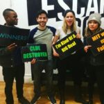 Elizabeth Lail Instagram - We escaped the room!