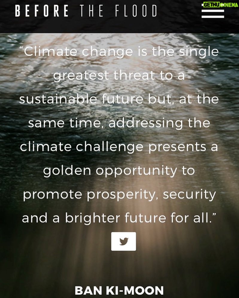 Elizabeth Lail Instagram - Watch Before The Flood and learn how you can make an environmental impact to help our 🌎
