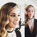 Elizabeth Lail Instagram - So grateful for @lexwmakeup and @stevenmasonlife for making me feel beautiful for the #deadofsummer premiere